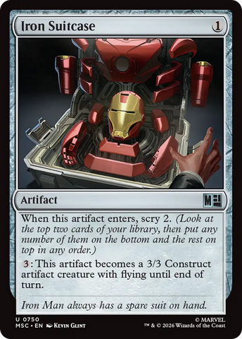 Iron Suitcase [Marvel Super Heroes Commander]