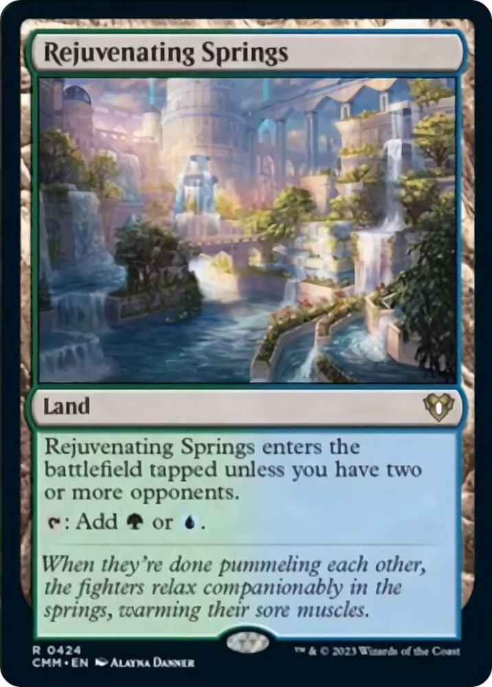 Rejuvenating Springs [Commander Masters]