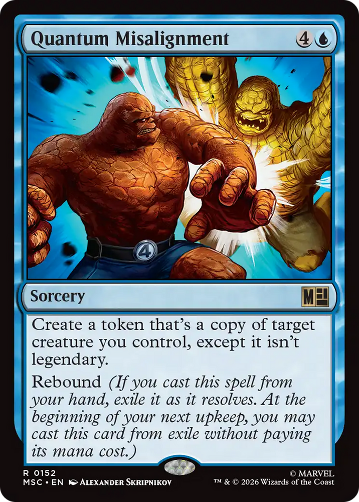 Quantum Misalignment (Surge Foil) [Marvel Super Heroes Commander]