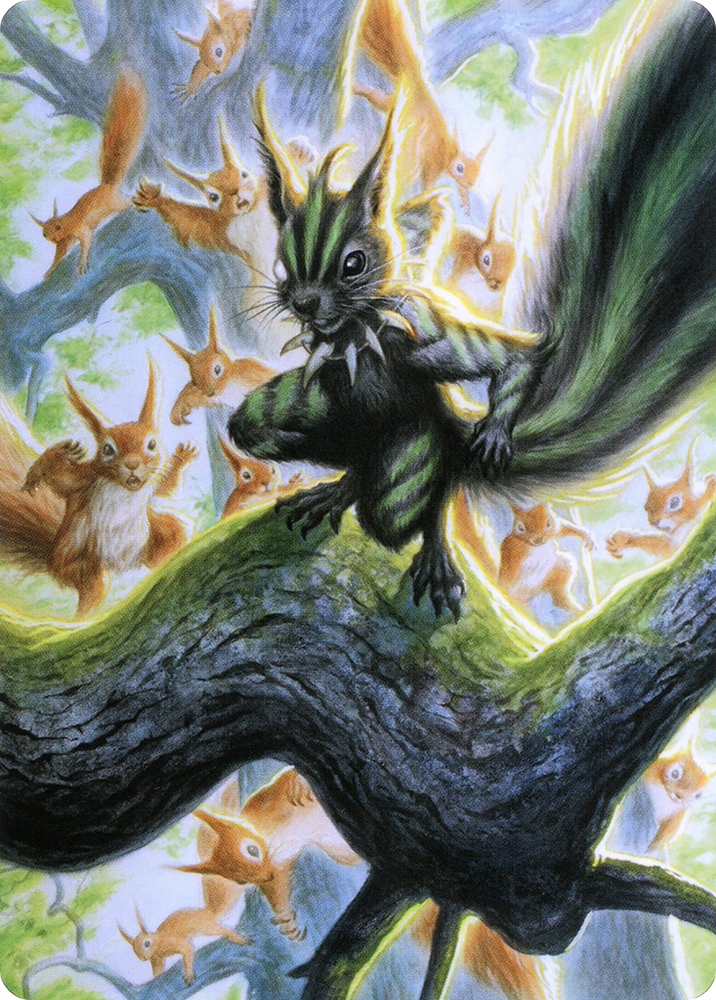 Chatterfang, Squirrel General Art Card (67) [Modern Horizons 2 Art Series]