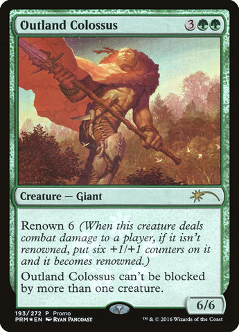 Outland Colossus [Resale Promos]