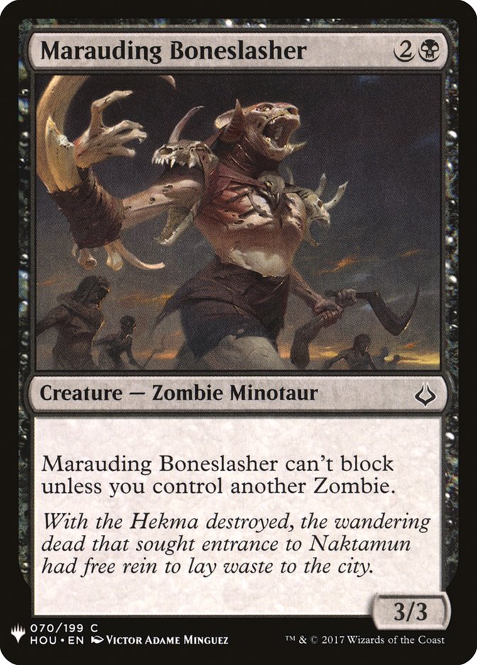 Marauding Boneslasher [Mystery Booster]