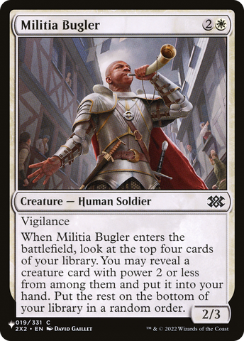 Militia Bugler [The List]