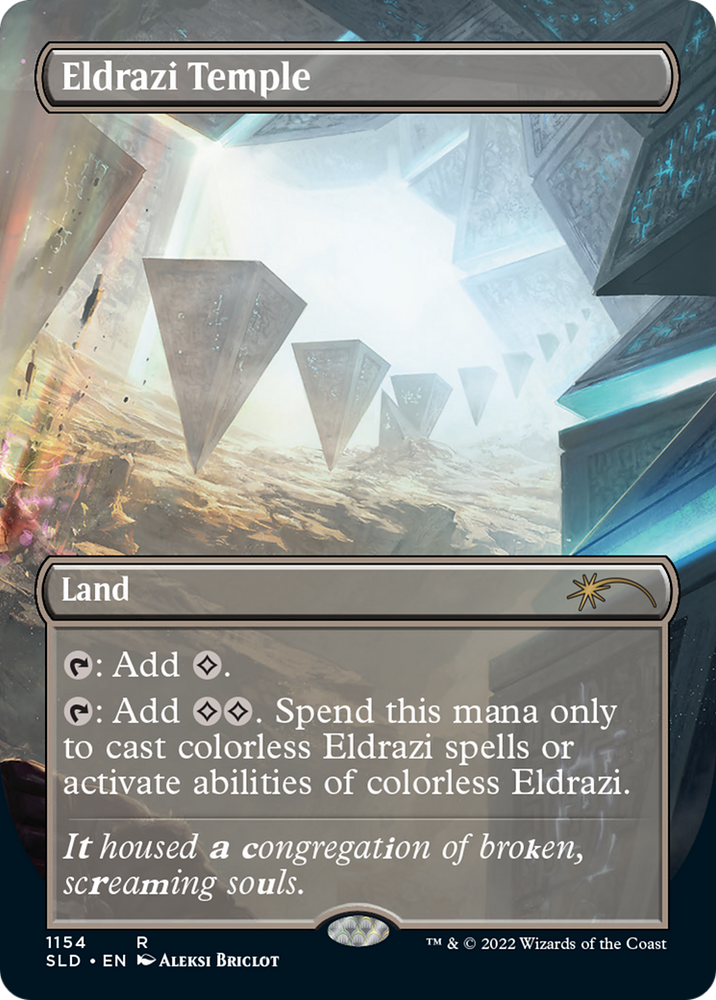 Eldrazi Temple (Borderless) [Secret Lair Drop Series]