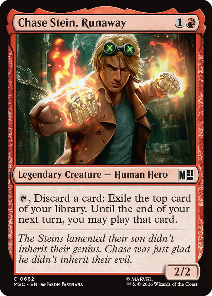 Chase Stein, Runaway [Marvel Super Heroes Commander]