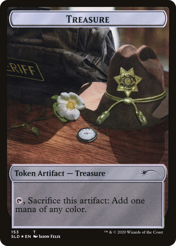 Treasure // Insect Double-Sided Token [Secret Lair Drop Series]