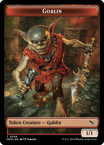 Detective // Goblin Double-Sided Token [Murders at Karlov Manor Tokens]