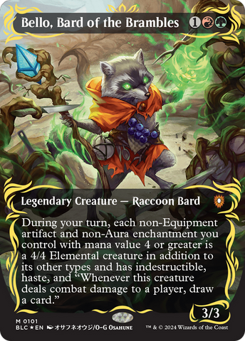 raccoon mtg cards Muerra, Trash Tactician Raccoon Commander Deck MTG Magic EDH Tribal Green Red
