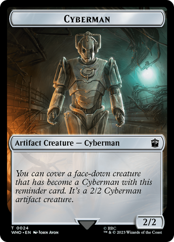 Dalek // Cyberman Double-Sided Token [Doctor Who Tokens]