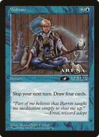 Meditate (4th Place) (Oversized) [Oversize Cards]