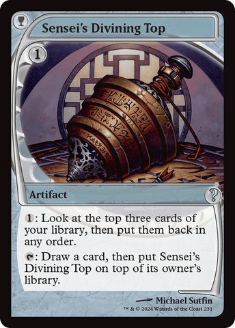 Sensei's Divining Top (Future Sight) [Mystery Booster 2]