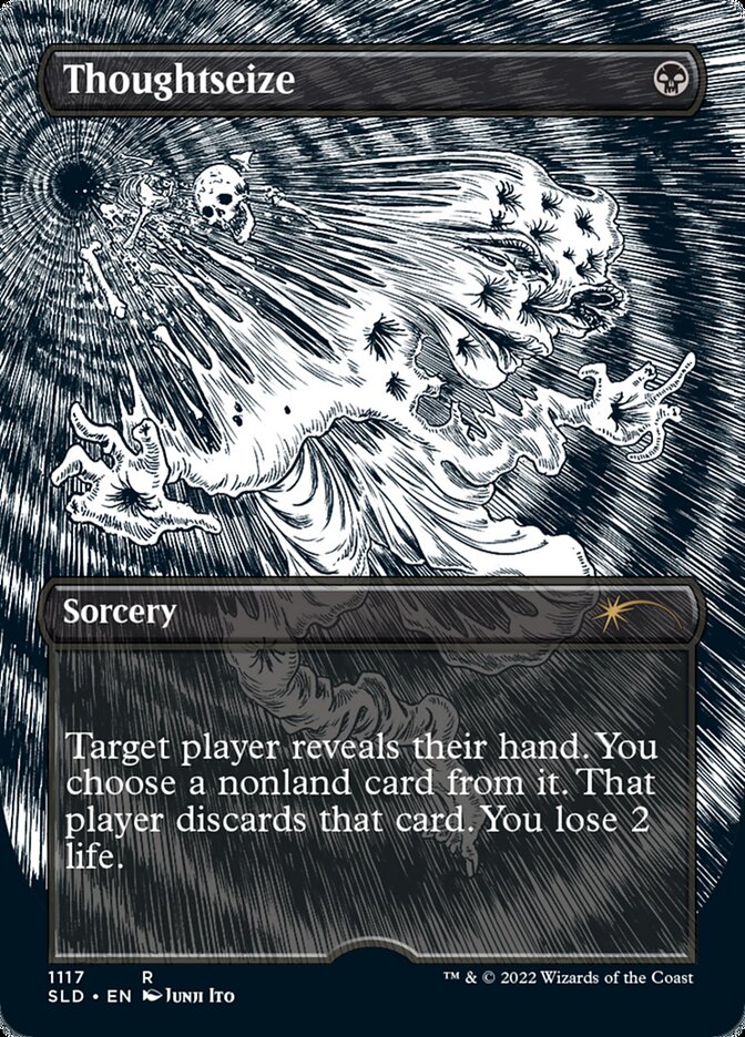 Thoughtseize (Borderless) [Secret Lair Drop Series]