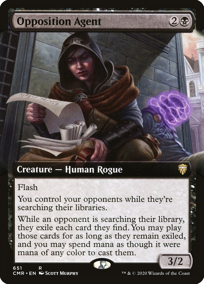 Opposition Agent (Extended) [Commander Legends]