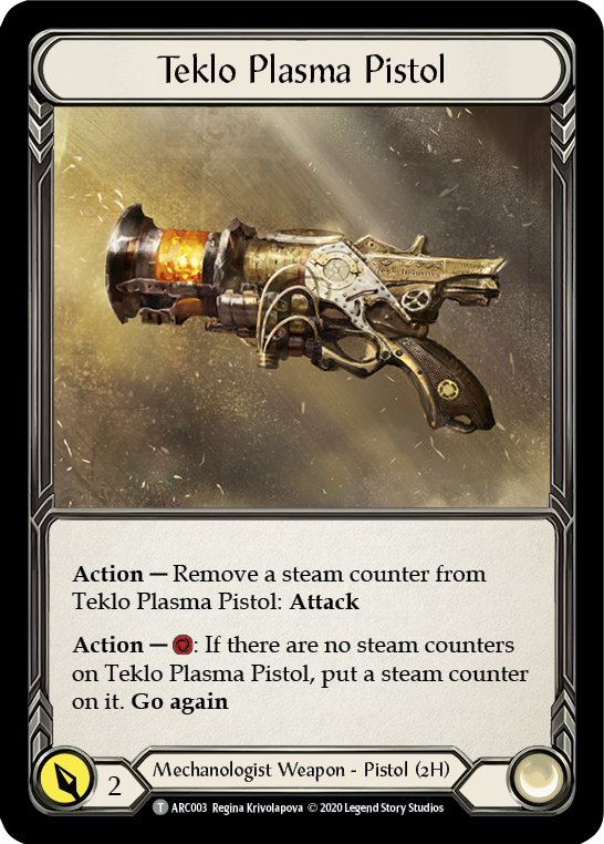 Kano // Teklo Plasma Pistol [U-ARC114 // U-ARC003] Unlimited Normal