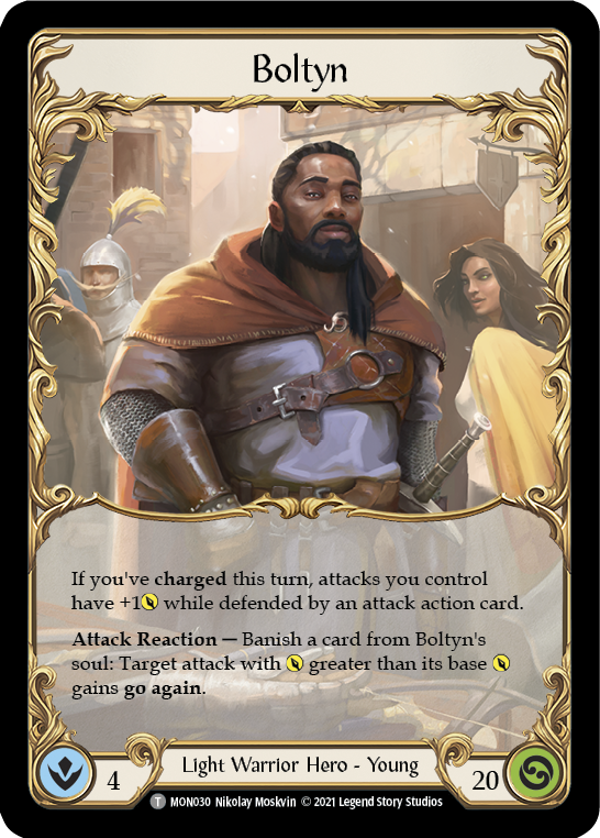 Ser Boltyn, Breaker of Dawn // Boltyn [MON029 // MON030] 1st Edition Normal