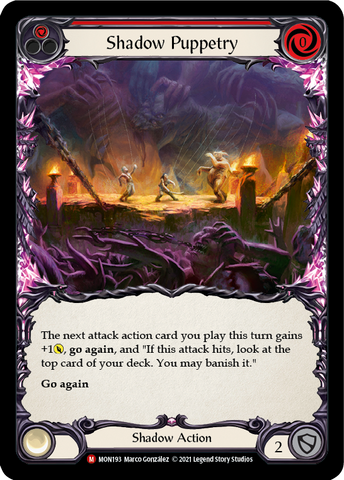 Shadow Puppetry [MON193-RF] 1st Edition Rainbow Foil
