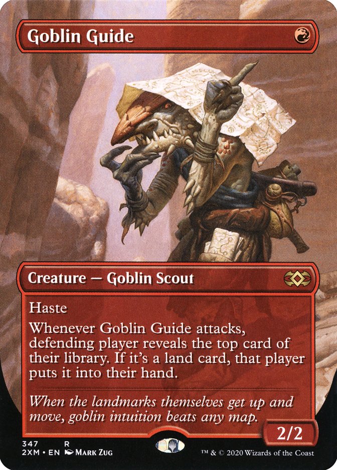 Goblin Guide (Toppers) [Double Masters Extended Art]