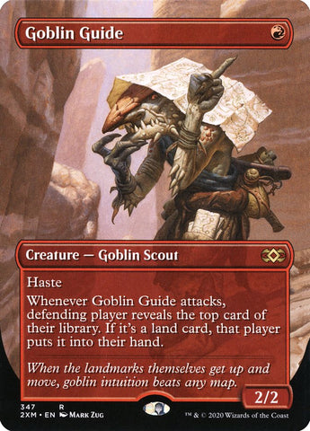 Goblin Guide (Toppers) [Double Masters Extended Art]