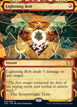 Lightning Bolt (Foil Etched) [Strixhaven Mystical Archive]