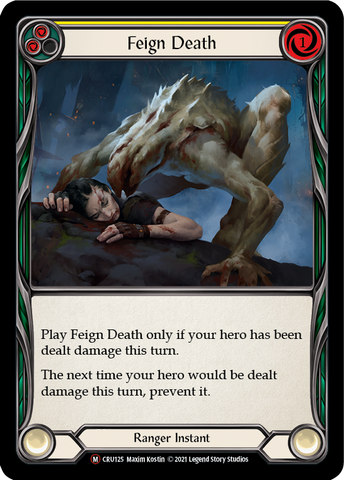 Feign Death [U-CRU125-RF] Unlimited Rainbow Foil