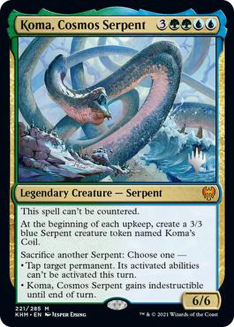 Koma, Cosmos Serpent [Kaldheim Promos]