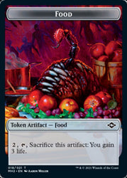 Food Token (18) // Golem Token [Modern Horizons 2 Tokens]