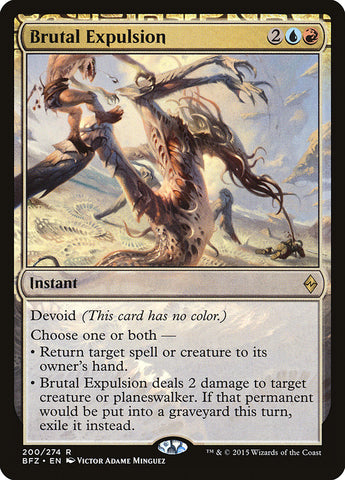 Brutal Expulsion [Battle for Zendikar]