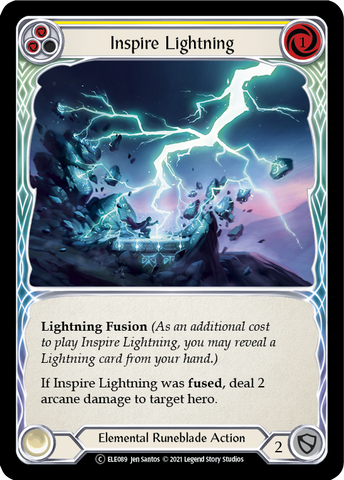 Inspire Lightning (Yellow) [U-ELE089] Unlimited Normal