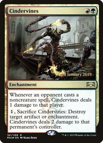 Cindervines [Ravnica Allegiance Prerelease Promos]