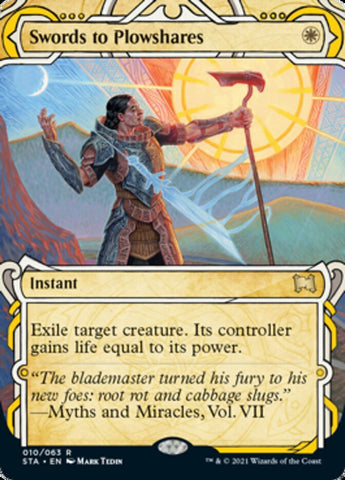 Swords to Plowshares (Foil Etched) [Strixhaven Mystical Archive]