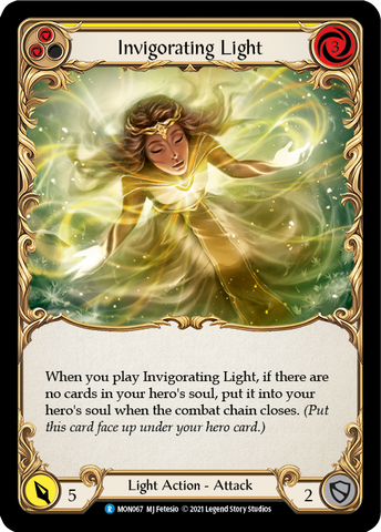 Invigorating Light (Yellow) [MON067] 1st Edition Normal