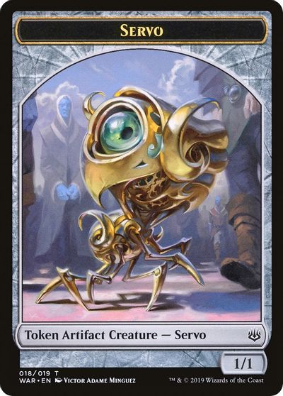 Servo // Wizard Double-sided Token [Challenger 2020 Tokens]