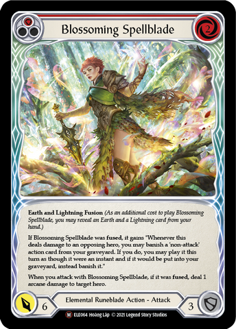 Blossoming Spellblade [U-ELE064] Unlimited Normal