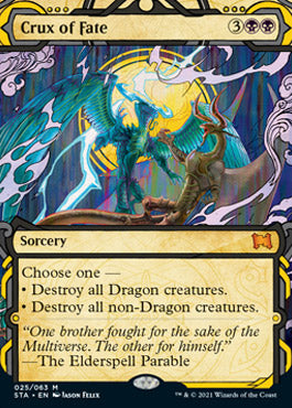 Crux of Fate (Foil Etched) [Strixhaven Mystical Archive]