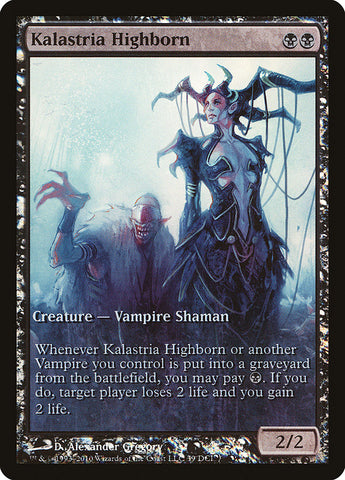 Kalastria Highborn (Game Day) (Extended) [Worldwake Prerelease Promos]