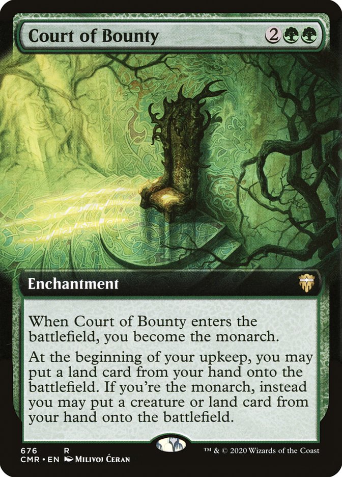 Court of Bounty (Extended) [Commander Legends]