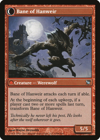 Hanweir Watchkeep // Bane of Hanweir [Innistrad]