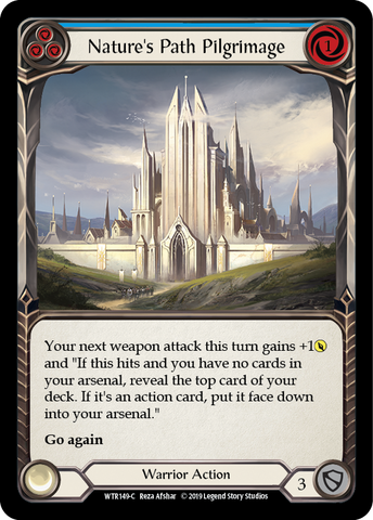 Nature's Path Pilgrimage (Blue) [WTR149-C] Alpha Print Normal