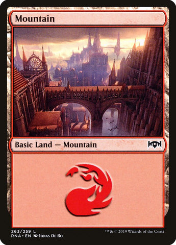 Mountain (263) [Ravnica Allegiance]