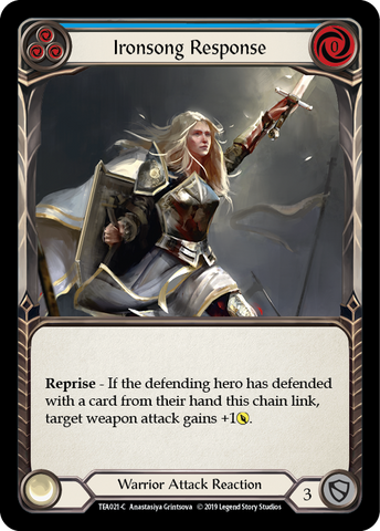 Ironsong Response (Blue) [TEA021-C] 1st Edition Normal