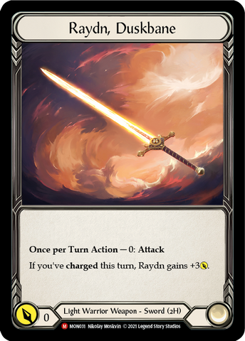 Raydn, Duskbane [MON031] 1st Edition Normal