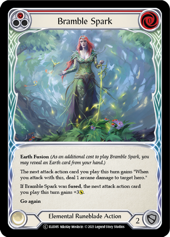 Bramble Spark (Red) [U-ELE085] Unlimited Rainbow Foil