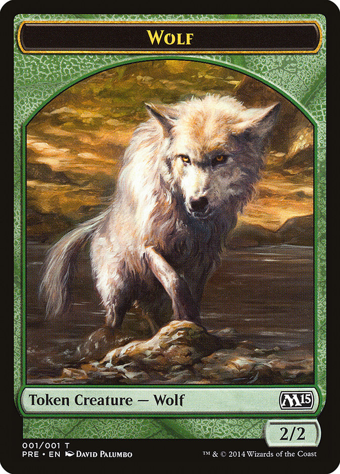 Wolf Token [M15 Prerelease Challenge]