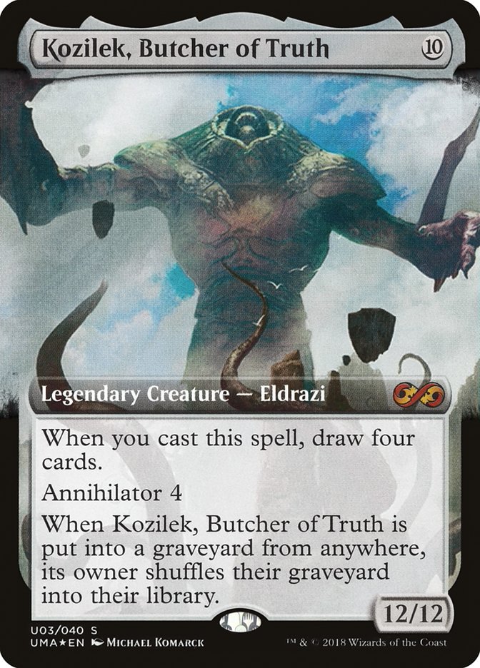 Kozilek, Butcher of Truth (Topper) [Ultimate Box Topper]