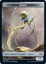 Servo // Soldier Double-sided Token [Double Masters Tokens]