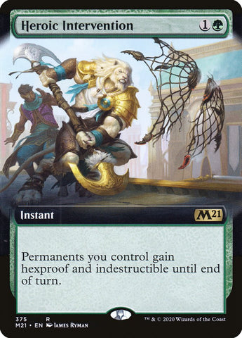 Heroic Intervention (Extended) [Core Set 2021]