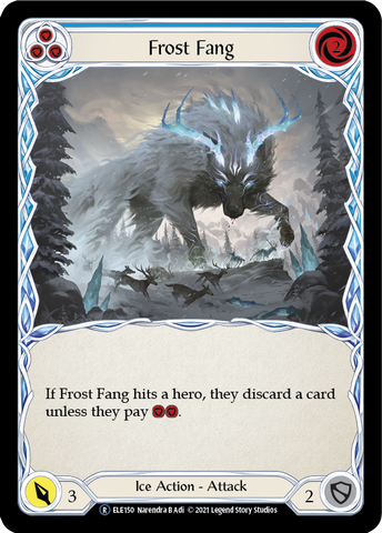 Frost Fang (Blue) [U-ELE150] Unlimited Rainbow Foil