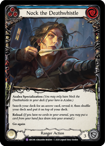 Nock the Deathwhistle [U-ARC046] Unlimited Rainbow Foil