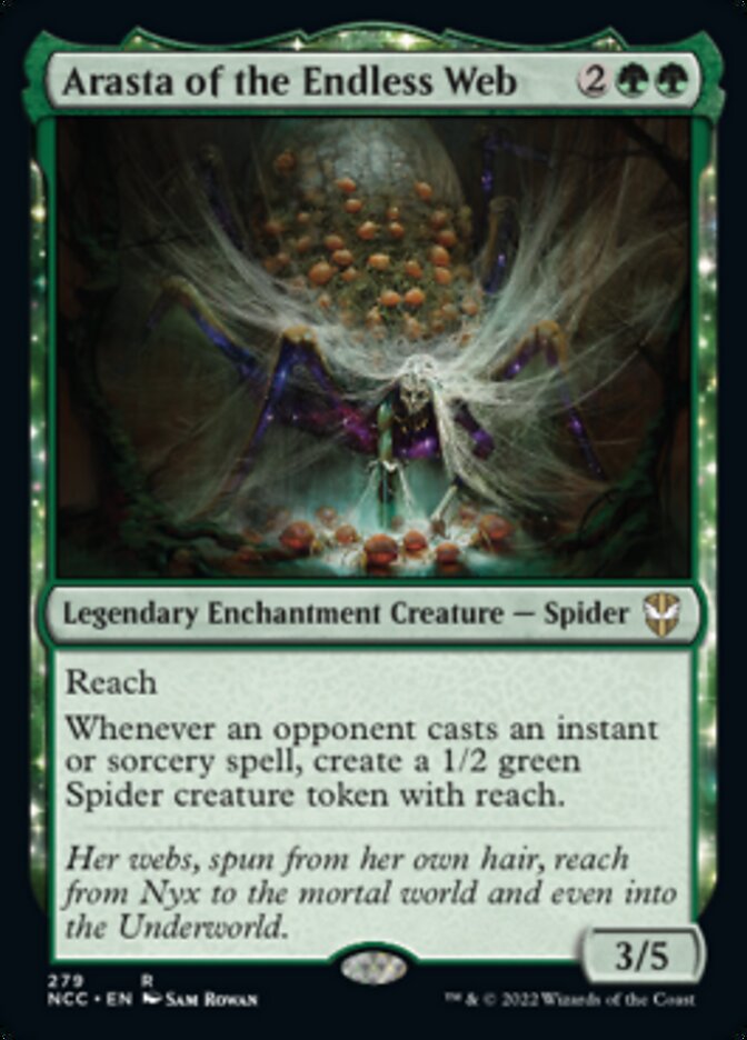 Arasta of the Endless Web [Streets of New Capenna Commander]