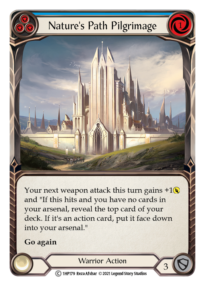 Nature's Path Pilgrimage (Blue) [1HP179]